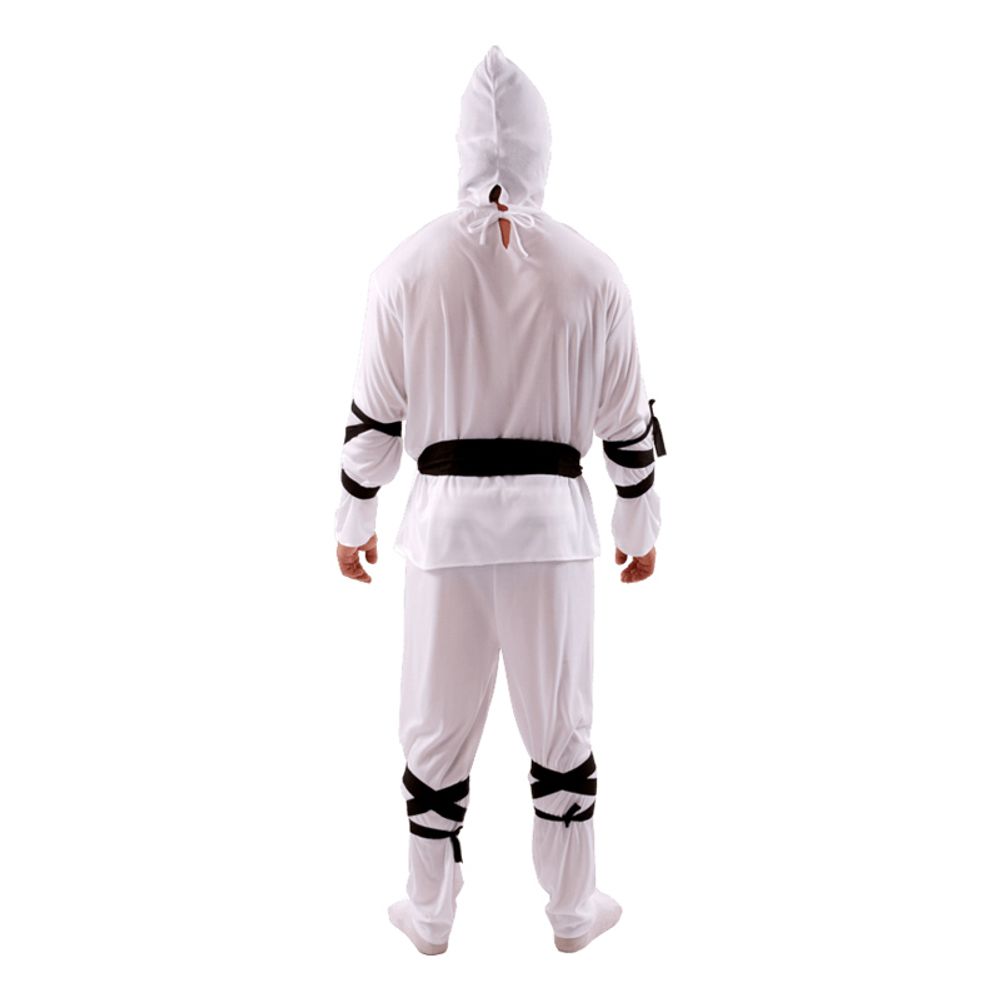 Hvit Ninja Kostyme