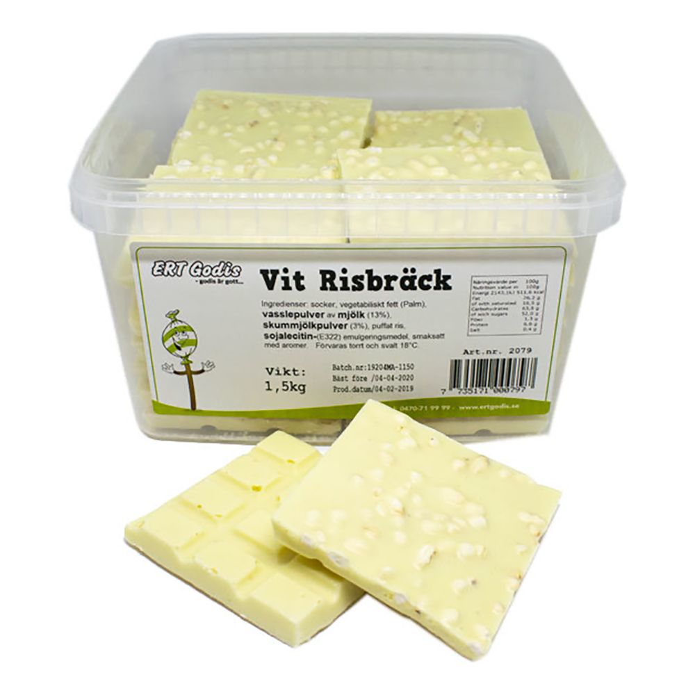 Hvid Rischokolade Økonomipakke