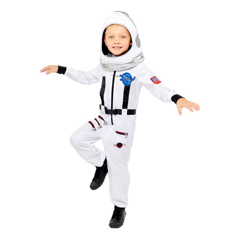Hvid Rumdragt Børnekostume