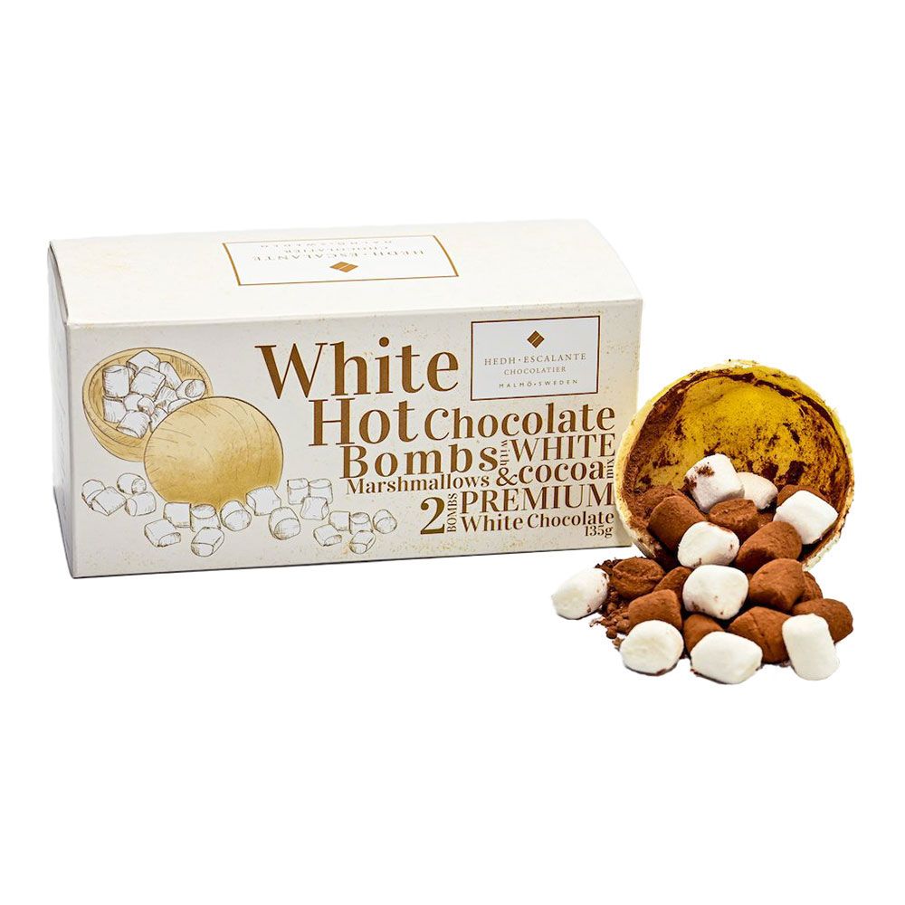Vita Chokladbomber med Marshmallows