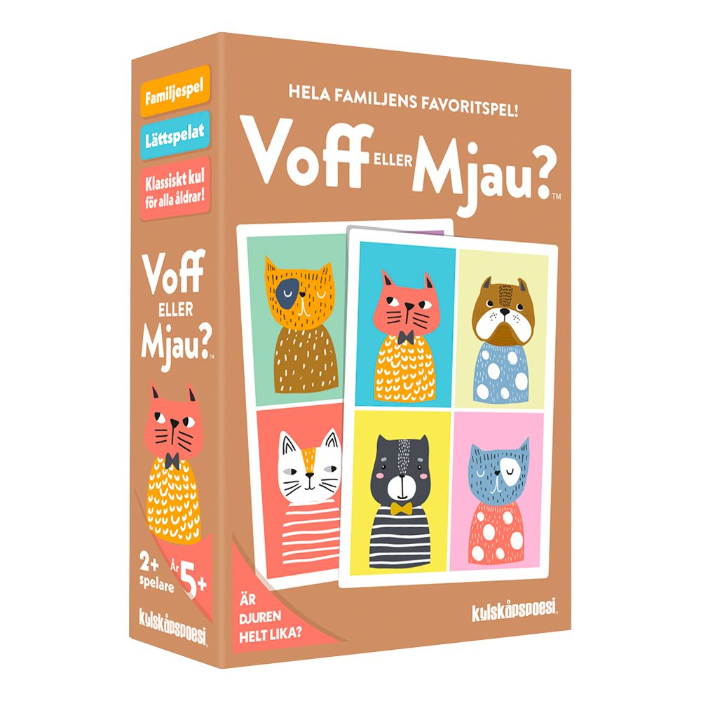 Voff eller Mjau? Barnespill