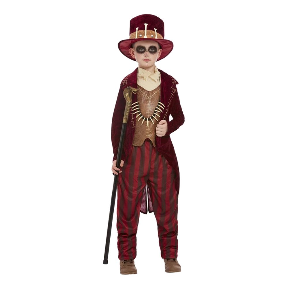 Voodoo Häxdoktor Barn Maskeraddräkt