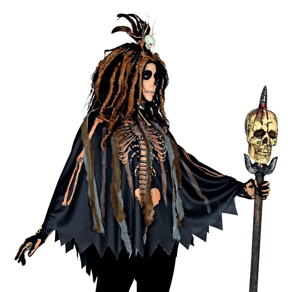 Poncho Voodoo Maskeraddräkt