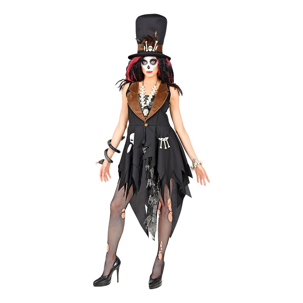 Voodoo Prästinna Maskeraddräkt