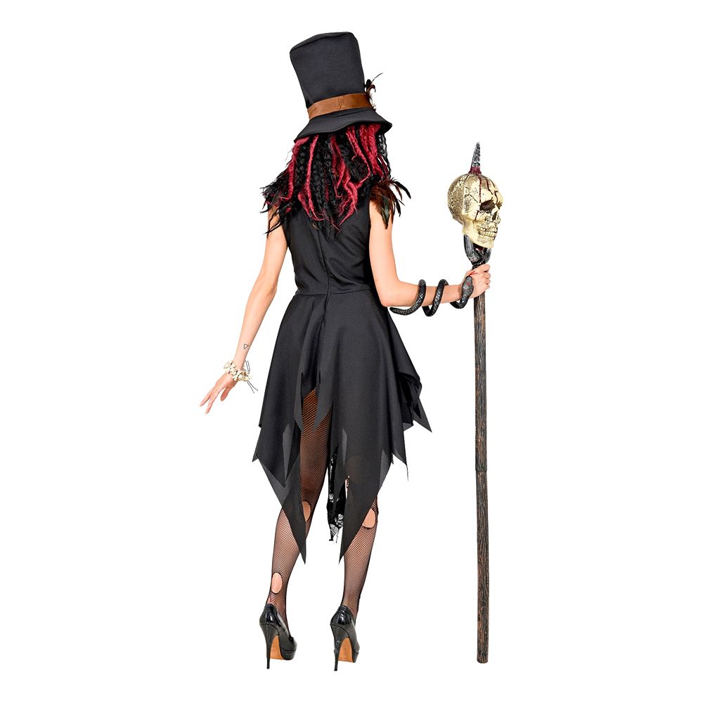 Voodoo Prästinna Maskeraddräkt