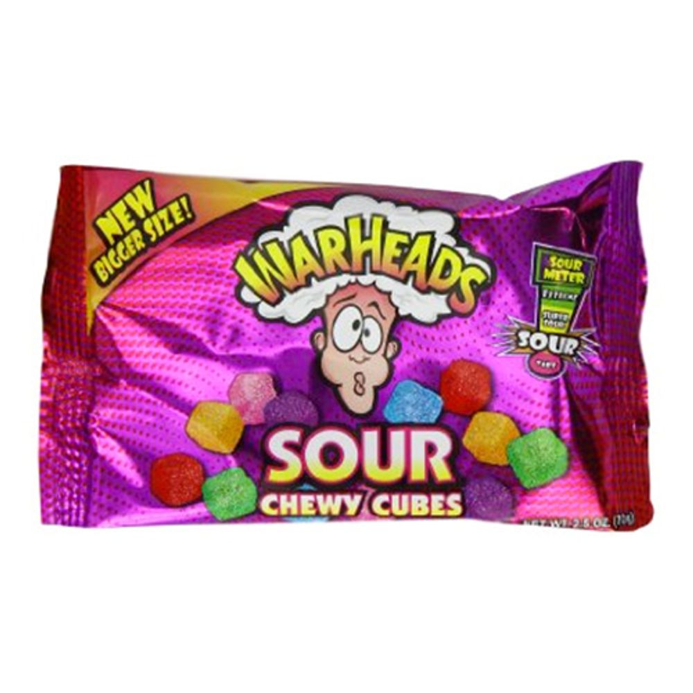 Warheads Sour Chewy Cubes