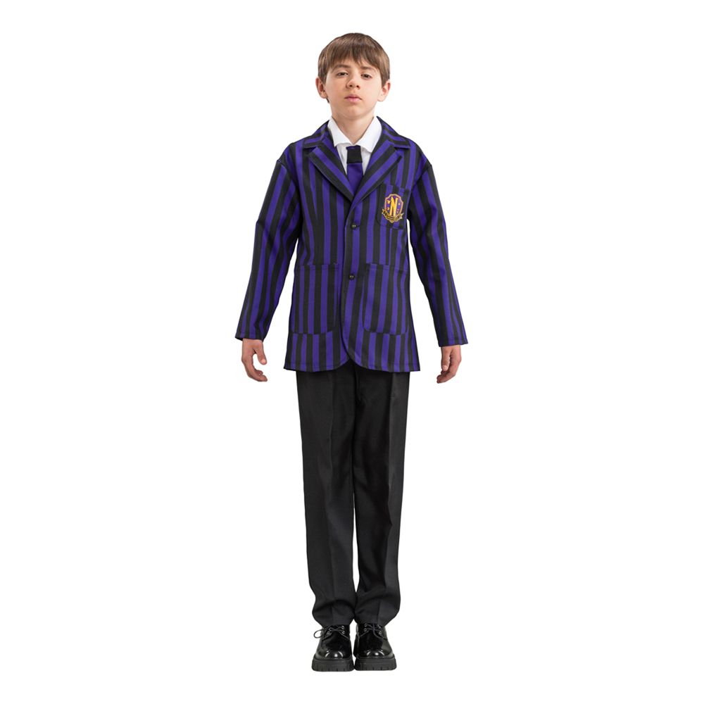 Wednesday Skoleuniform Dreng Børnekostume