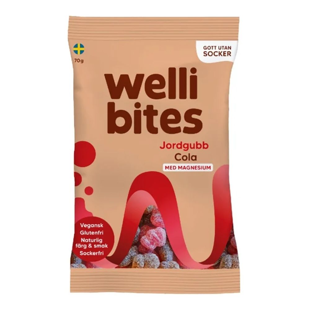 Wellibites Mansikka Kola