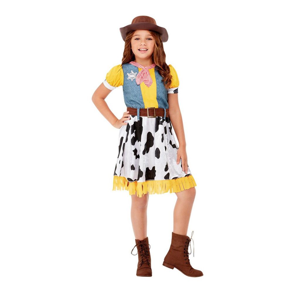 Western Cowgirl Lasten Naamiaisasu