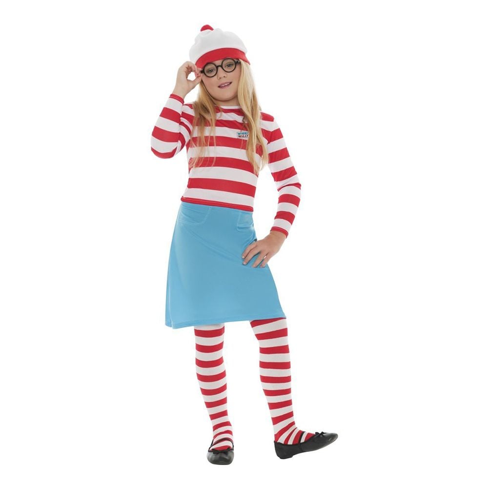 Where's Wally Wenda Barn Kostyme