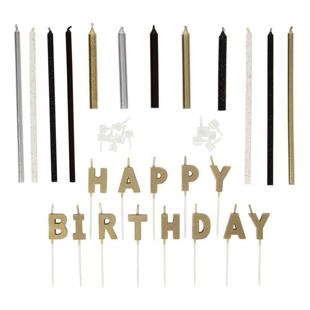 Wilton Kakelys Happy Birthday Sett