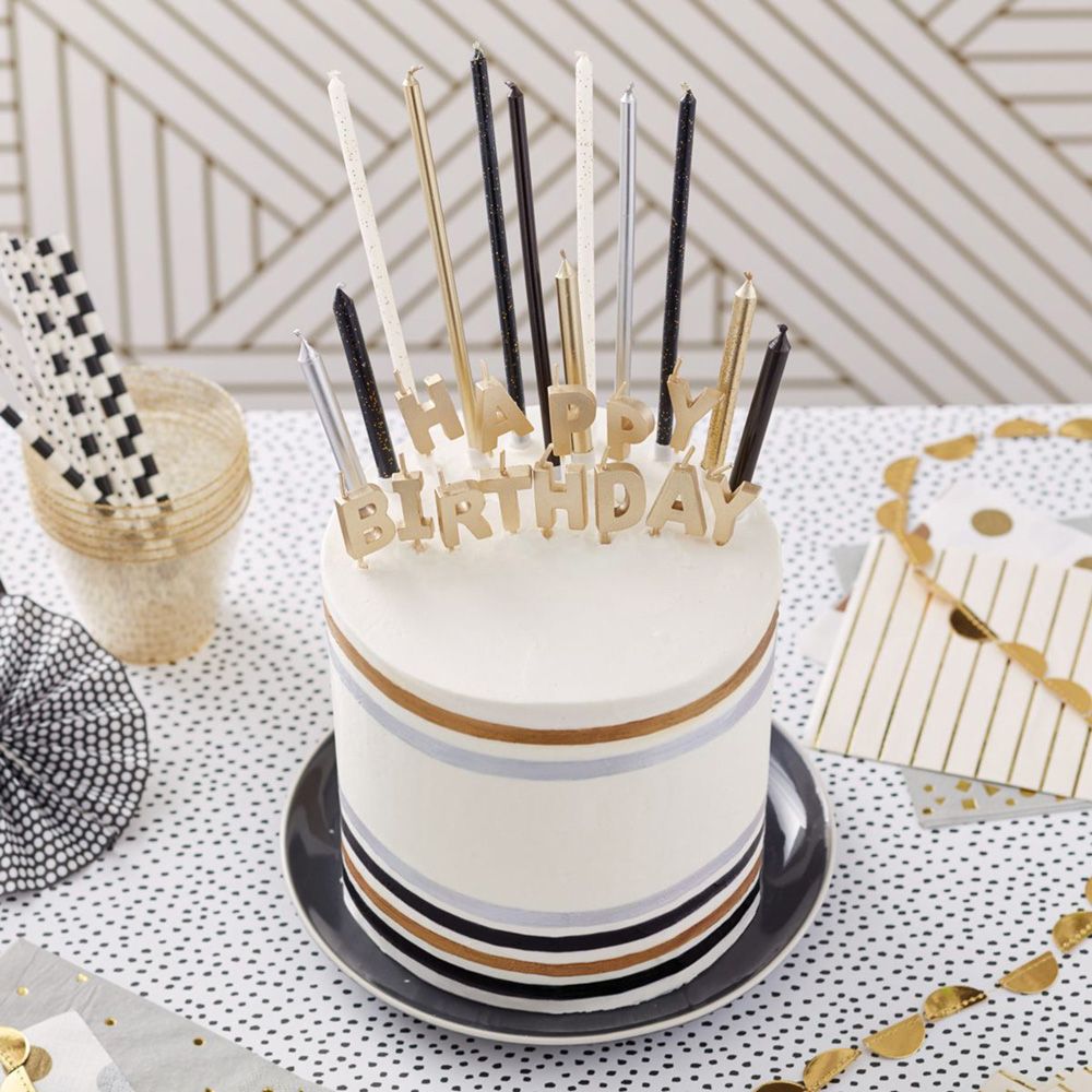 Wilton Kakelys Happy Birthday Sett