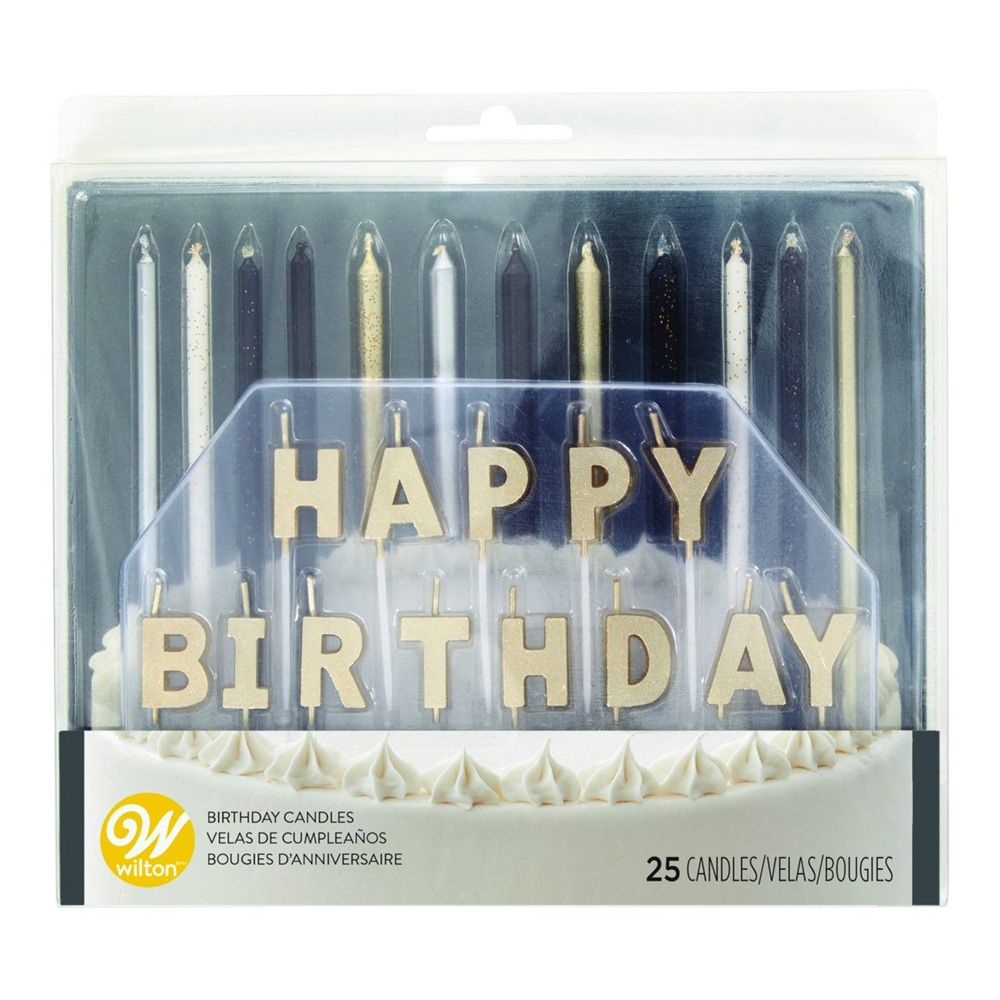Wilton Kakelys Happy Birthday Sett