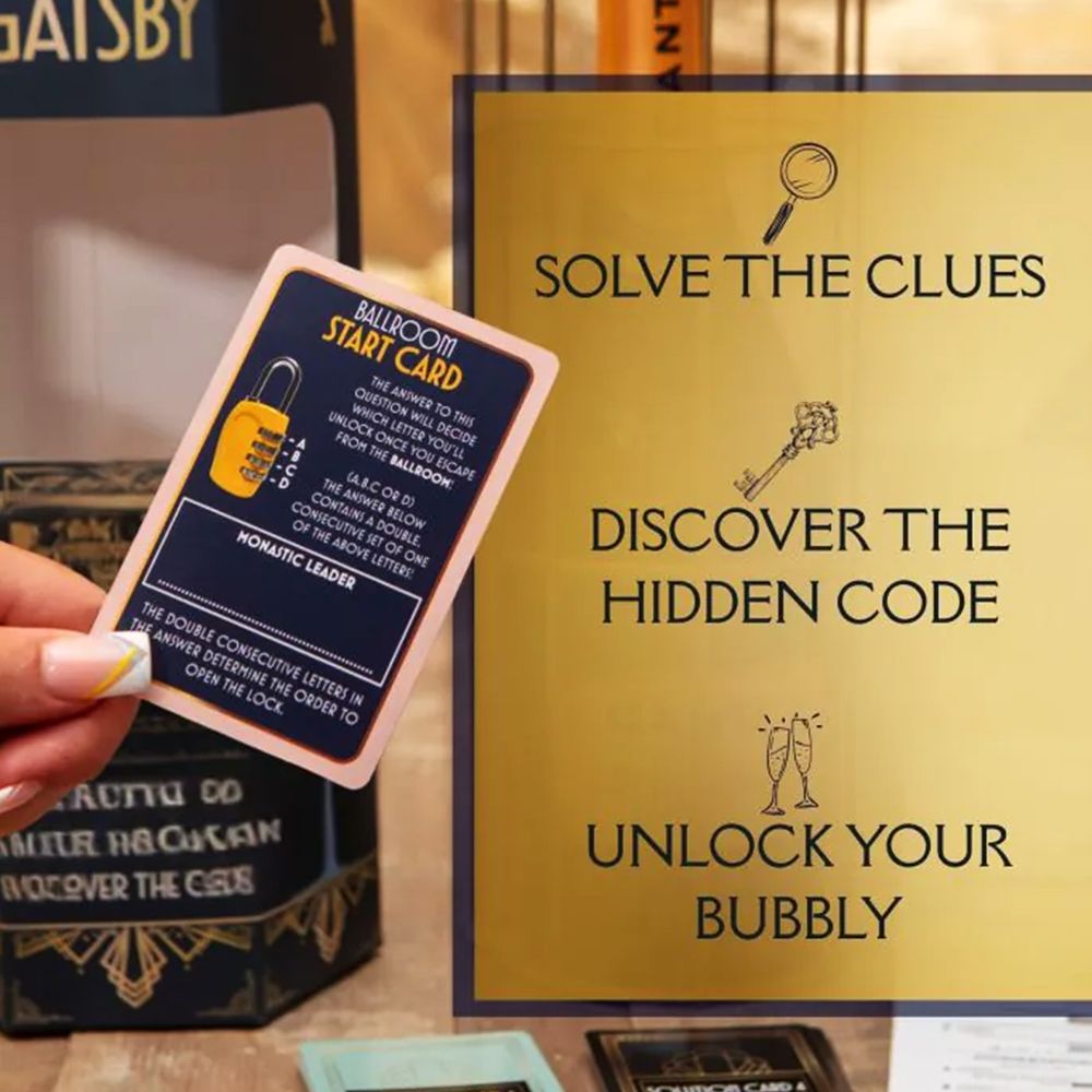Wine Escape Room The Great Gatsby