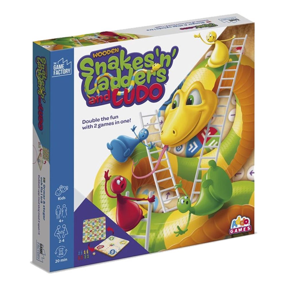 Snakes & Ladders and Ludo Lastenpeli