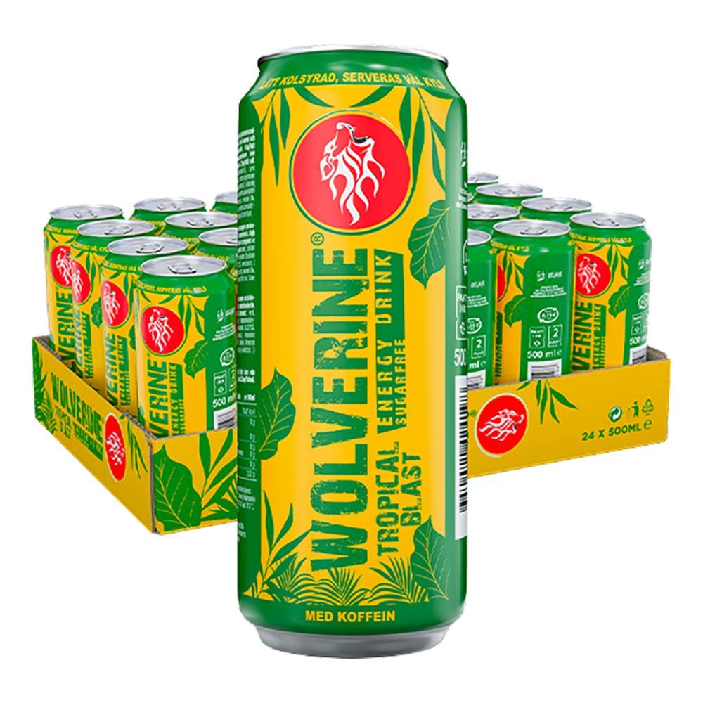 Wolverine Tropical Blast Energidryck