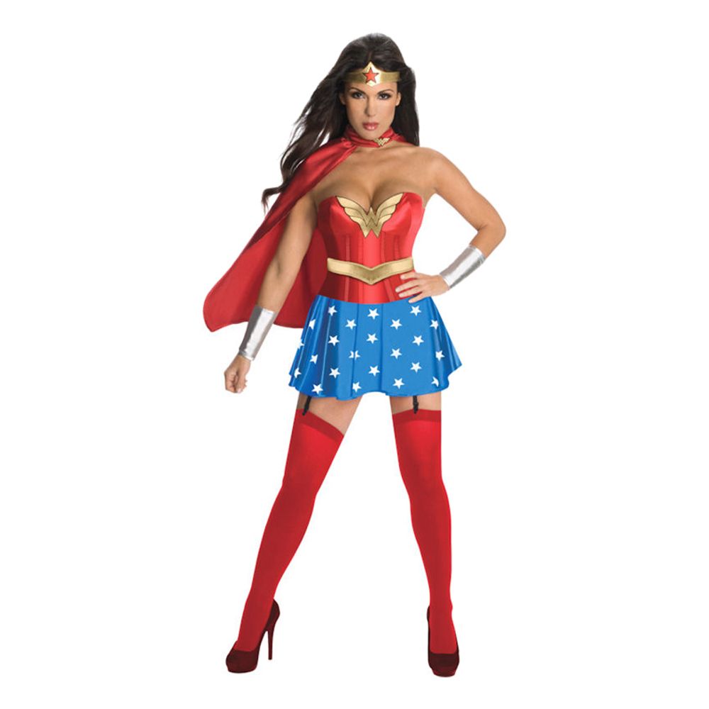 Wonder Woman Deluxe Maskeraddräkt