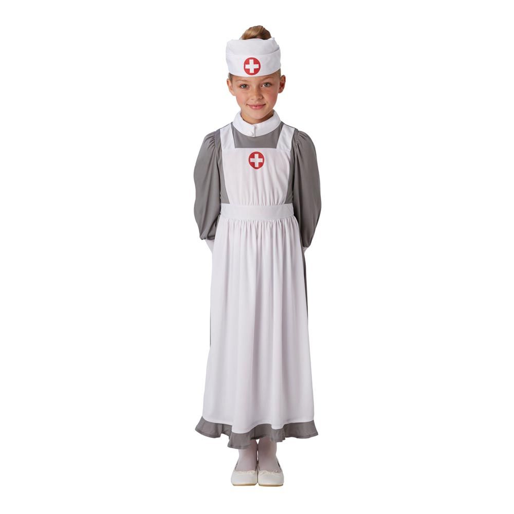 WW1 Sygeplejerske Børnekostume