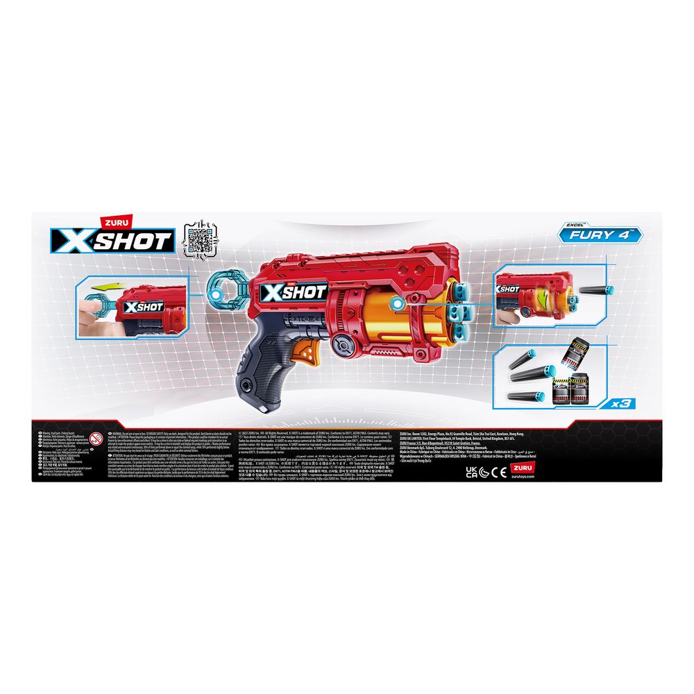X-Shot Excel Fury 4