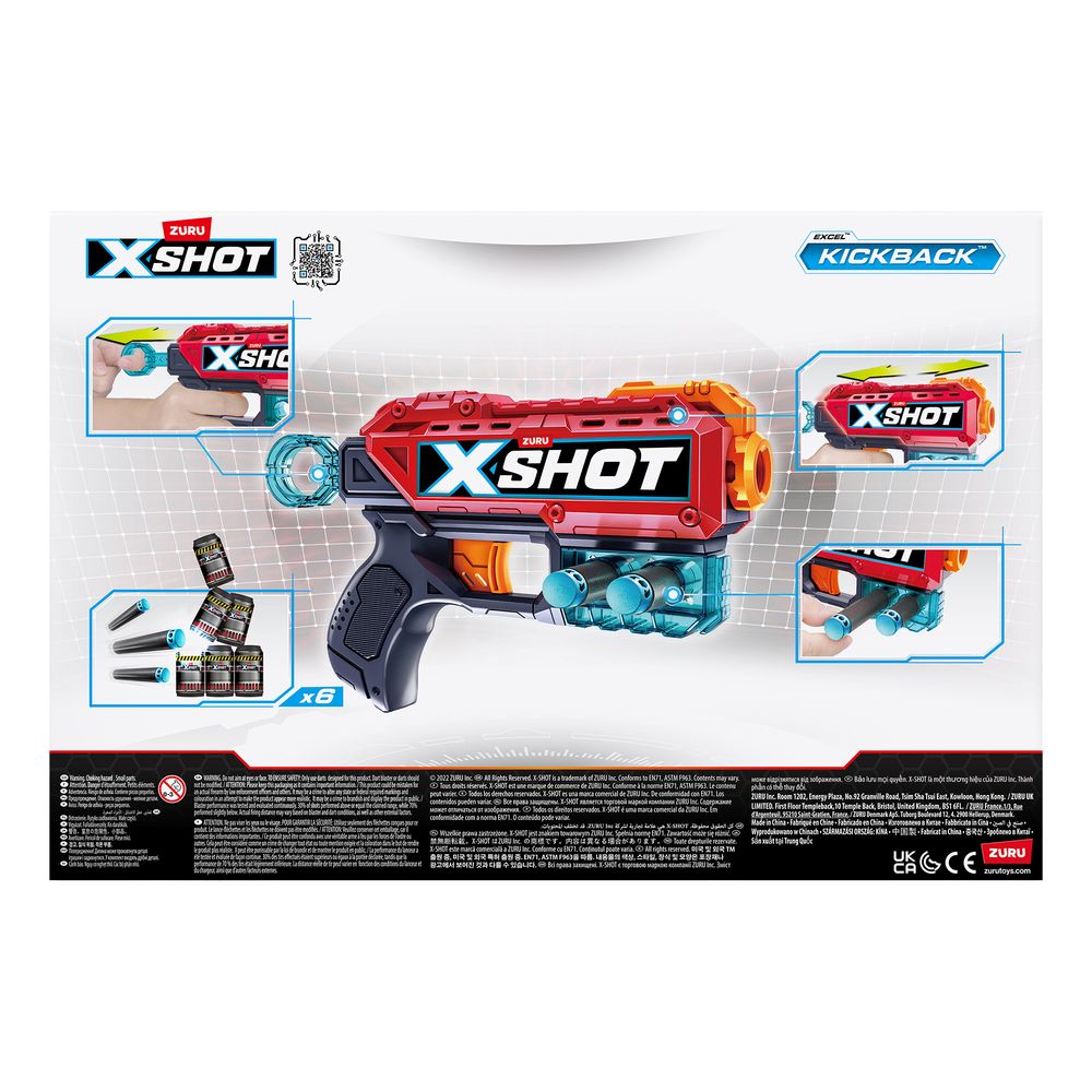 X-Shot Excel Kickback