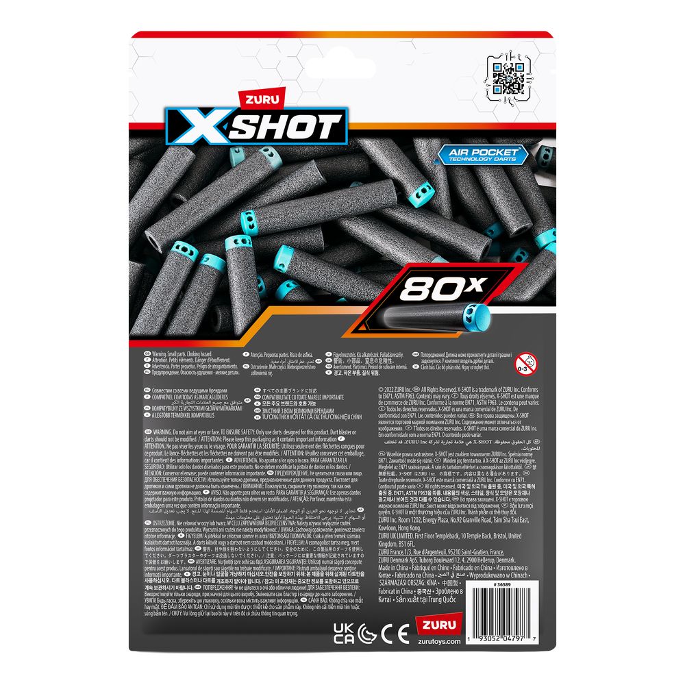 X-Shot Excel Refillpakke med Pile