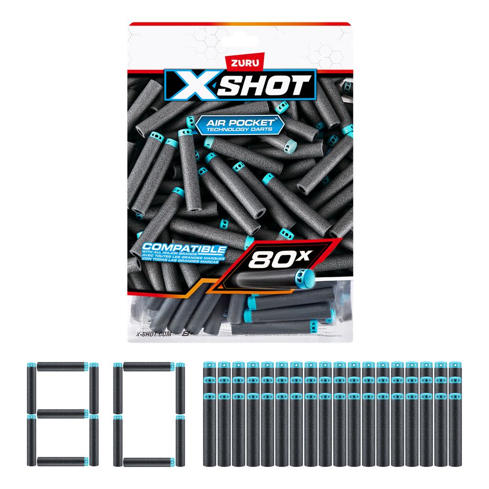 X-Shot Excel Refillpakke med Pile