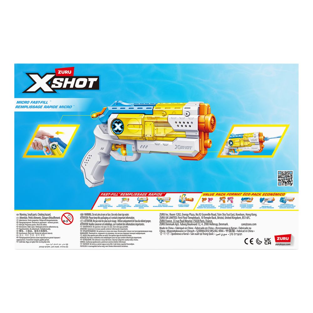 X-Shot Micro Fast-Fill Vandpistol