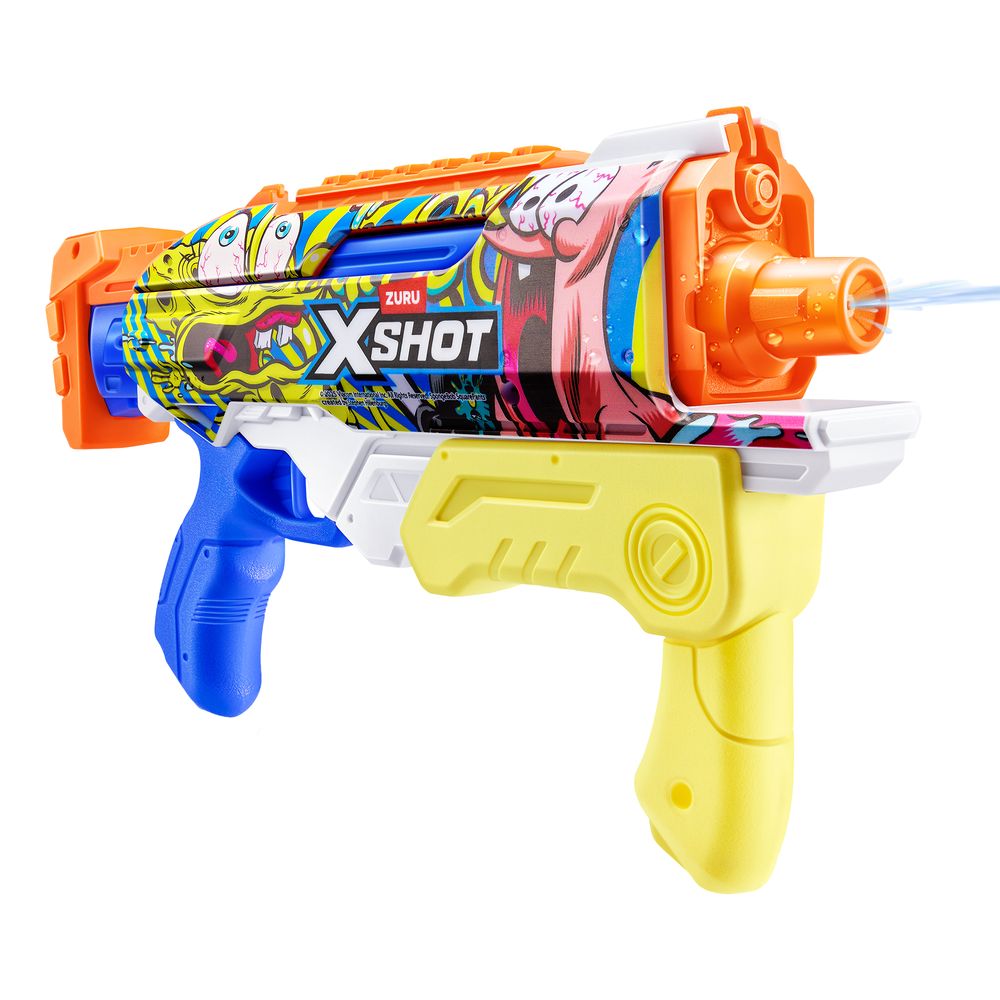 X-Shot Water SpongeBob Hyperload Water Blaster Vandpistol