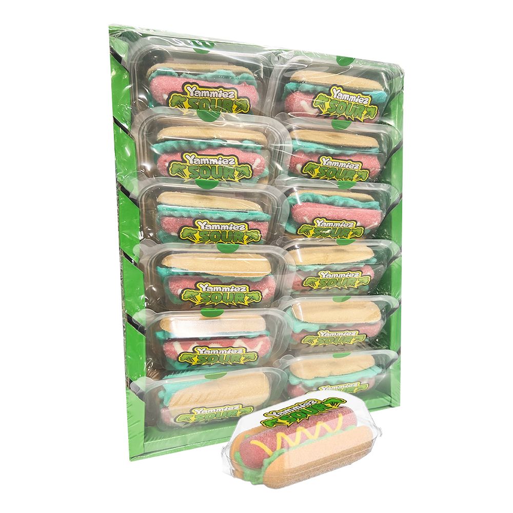 Yammiez Mallow Sour Hot Dog Økonomipakke