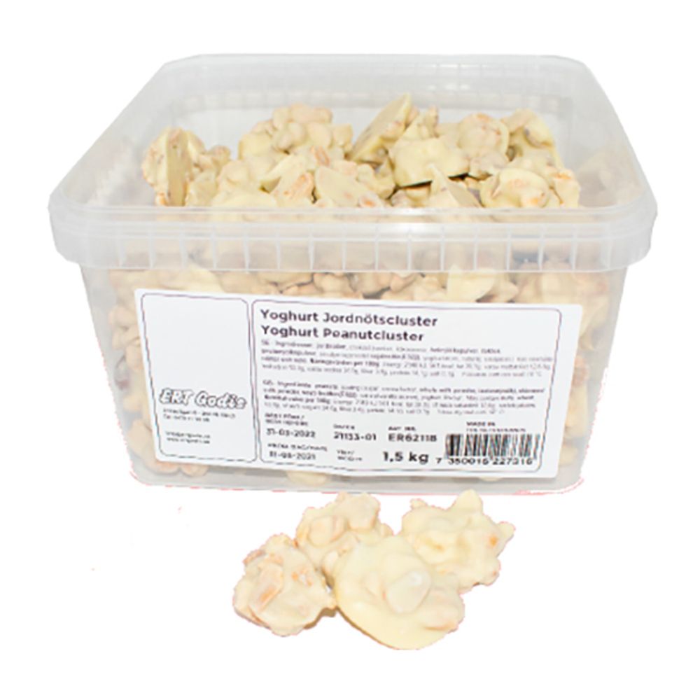 Yoghurt Jordnötscluster Storpack