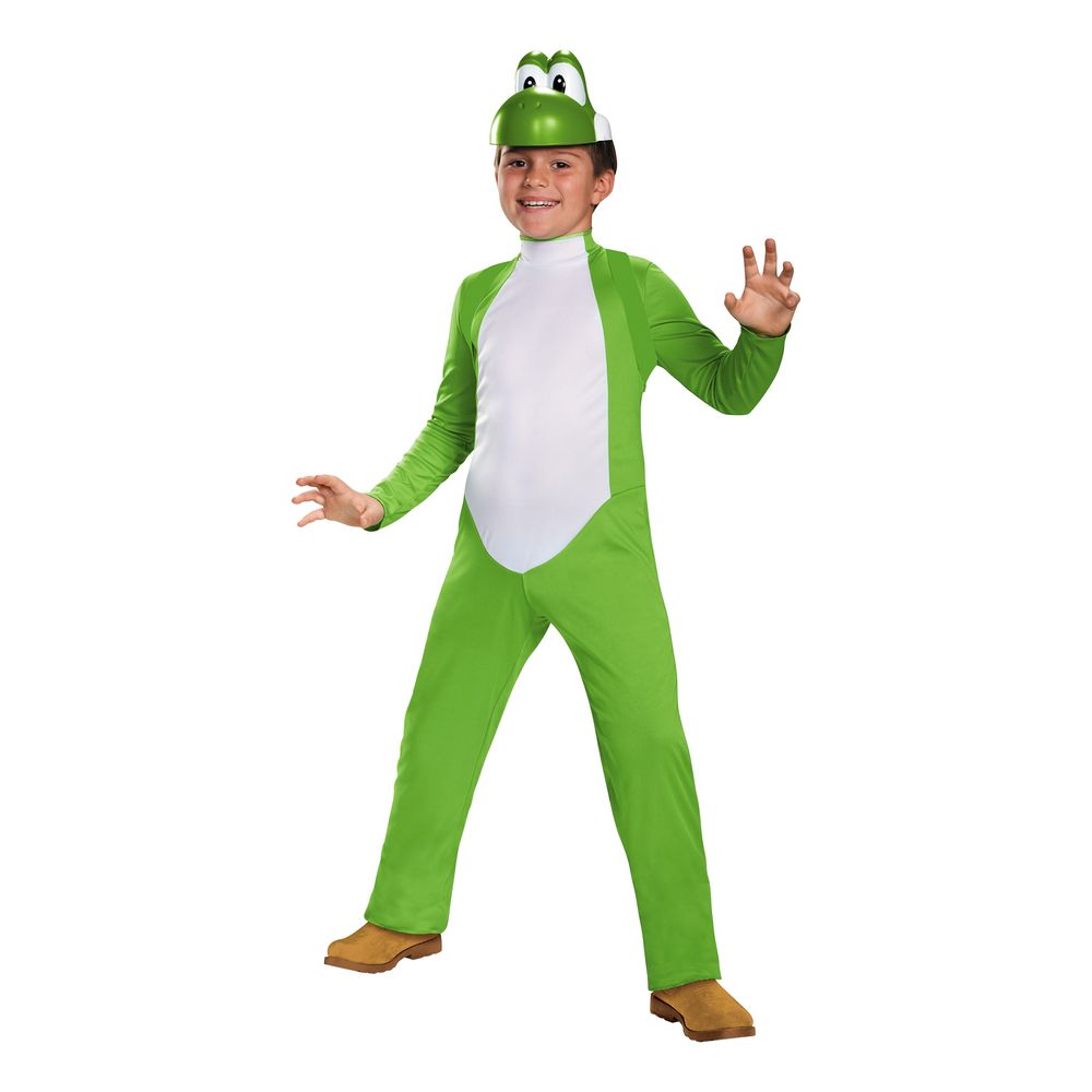 Yoshi Deluxe Barn Maskeraddräkt