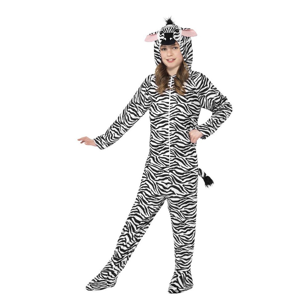 Zebra Barn Maskeraddräkt
