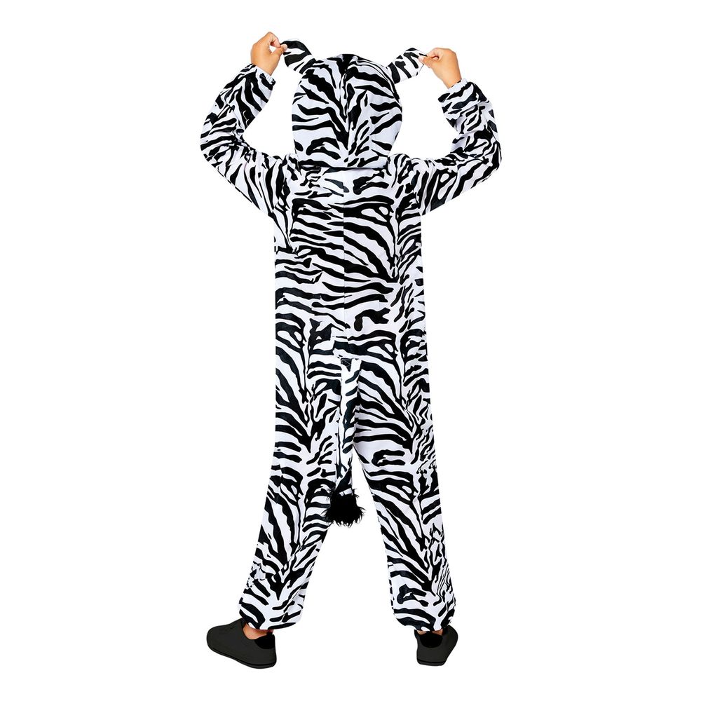 Zebra Onesie Barn Maskeraddräkt