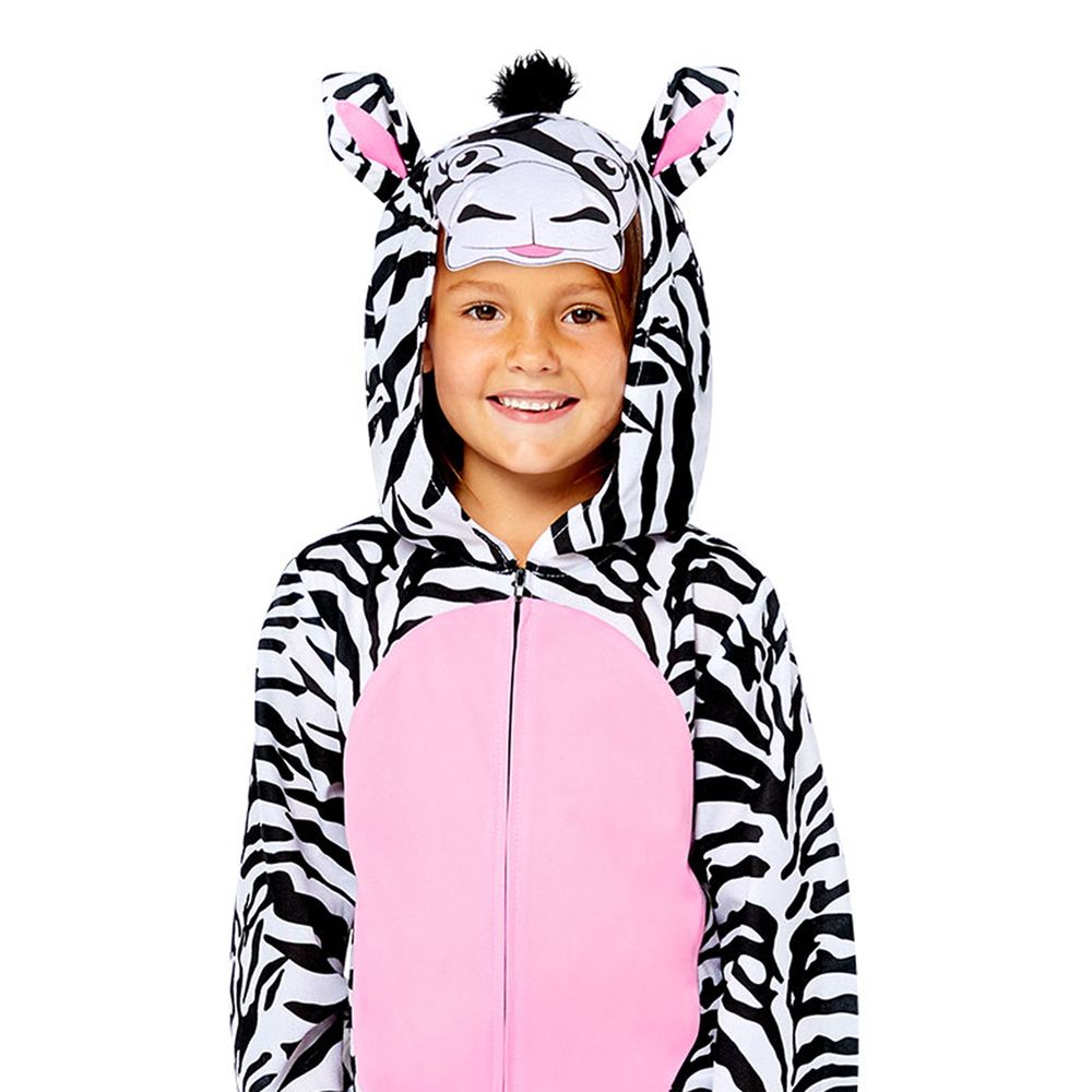 Zebra Onesie Barn Maskeraddräkt
