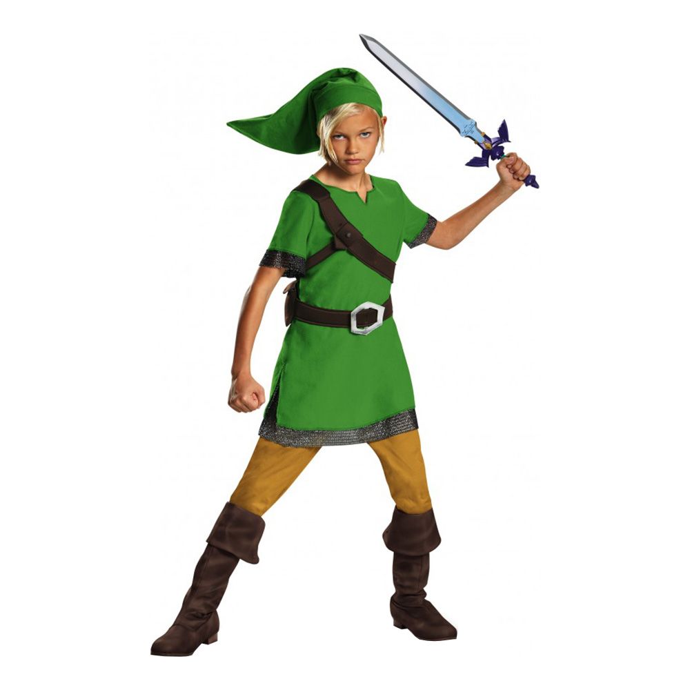Zelda Link Barn Kostyme