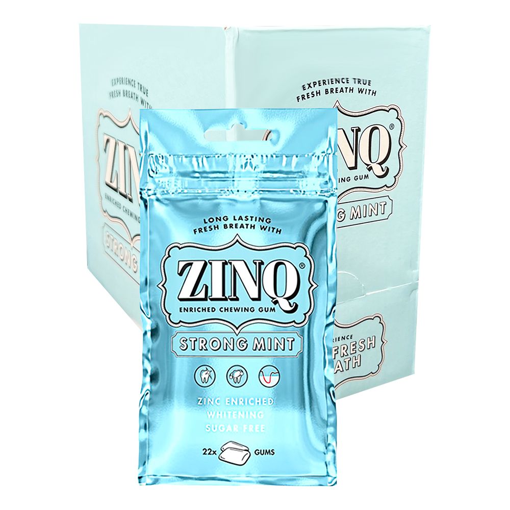 Zinq Strong Mint Tuggummi Storpack