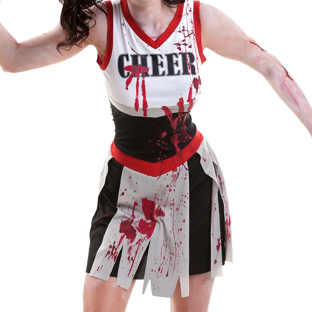 Zombie Cheerleader Maskeraddräkt