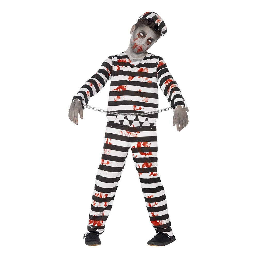 Zombiefange Børnekostume