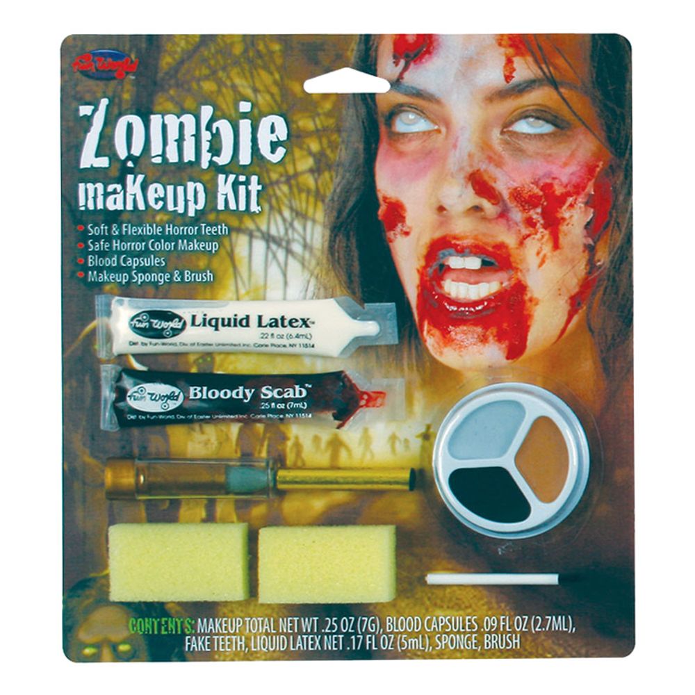 Zombi Tyttö Meikkisetti
