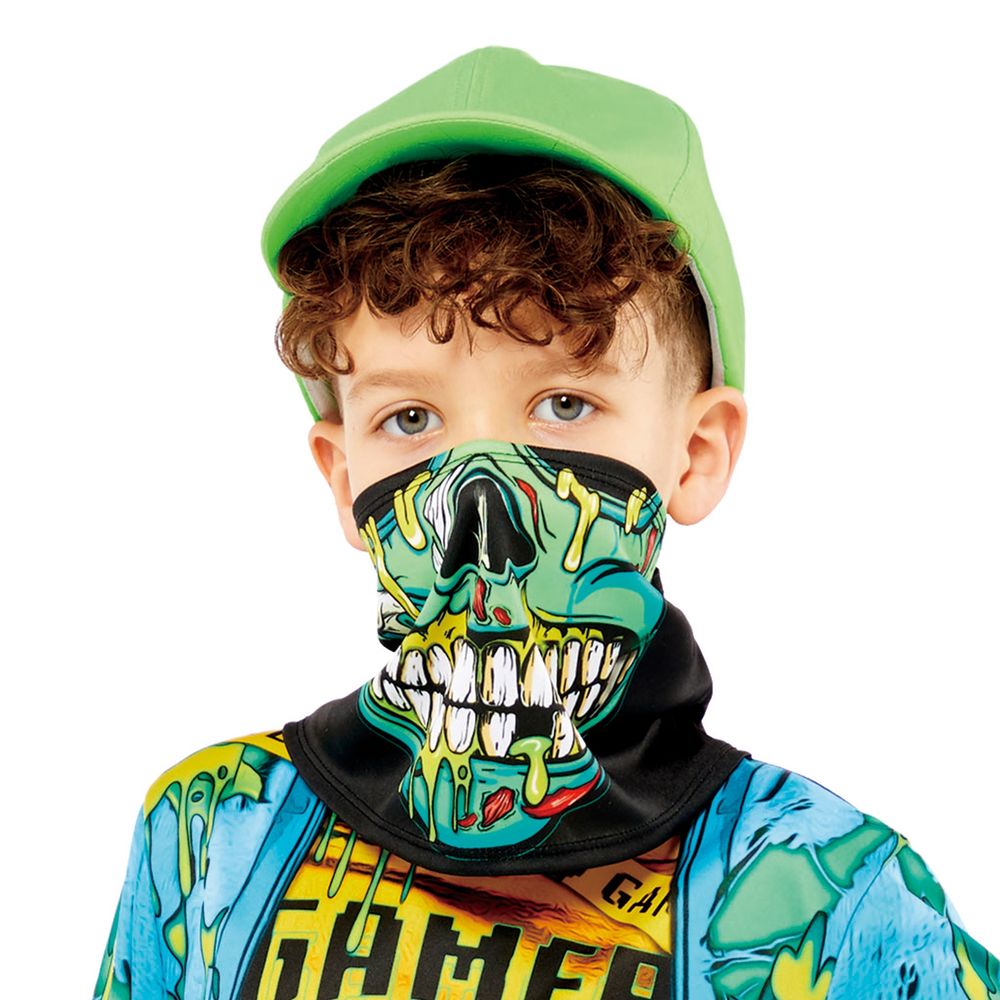 Zombie Gamer Barn Maskeraddräkt
