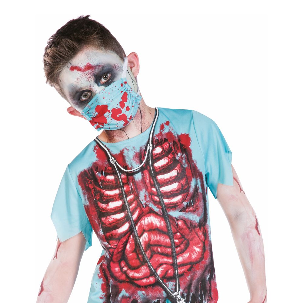 Zombie Kirurg Børnekostume