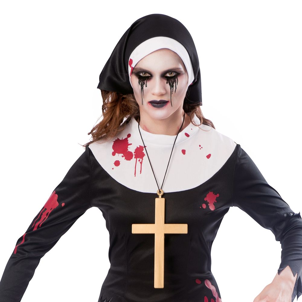 Zombie Nunna Maskeraddräkt