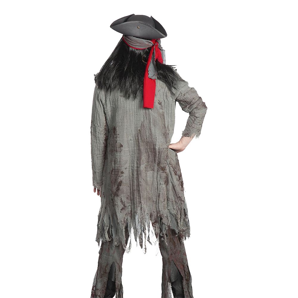 Zombie Pirat Deluxe Maskeraddräkt