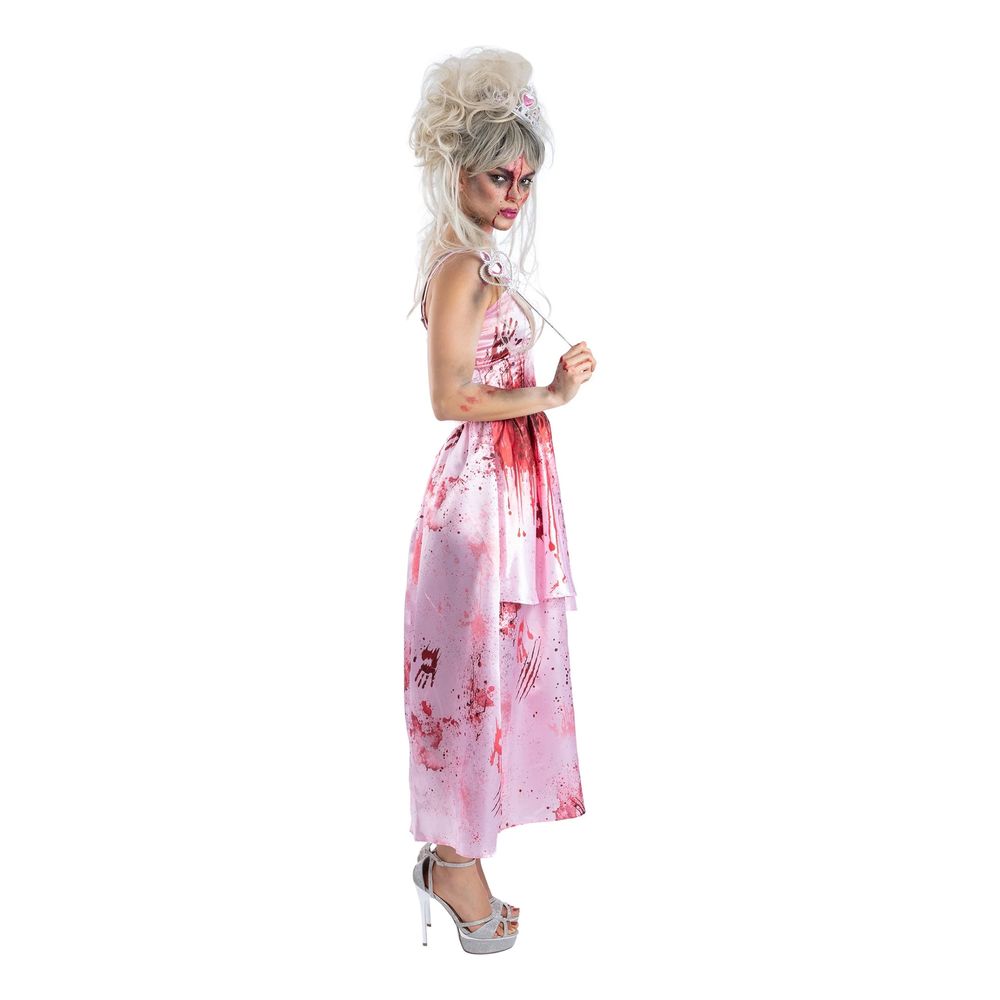 Zombie Prinsesse Lyserød Kostume