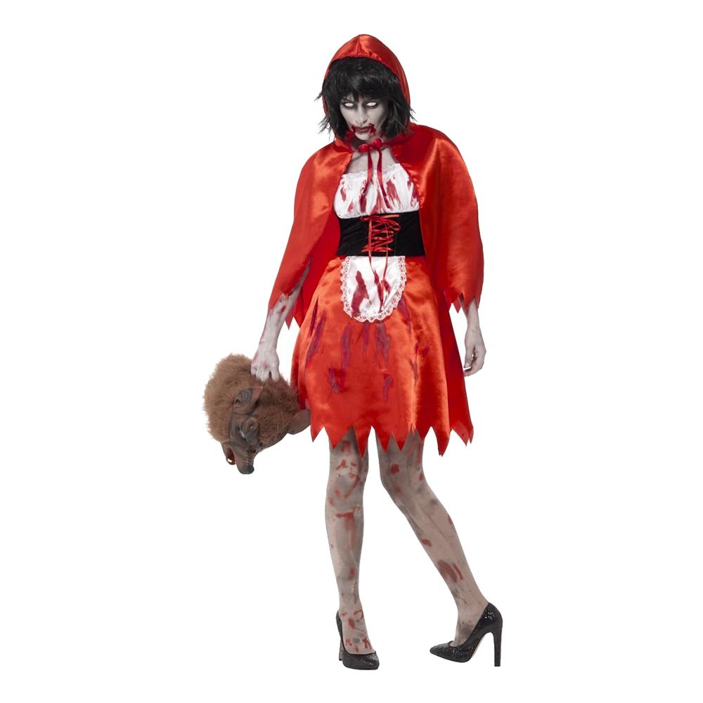 Zombie Rødhette Kostyme