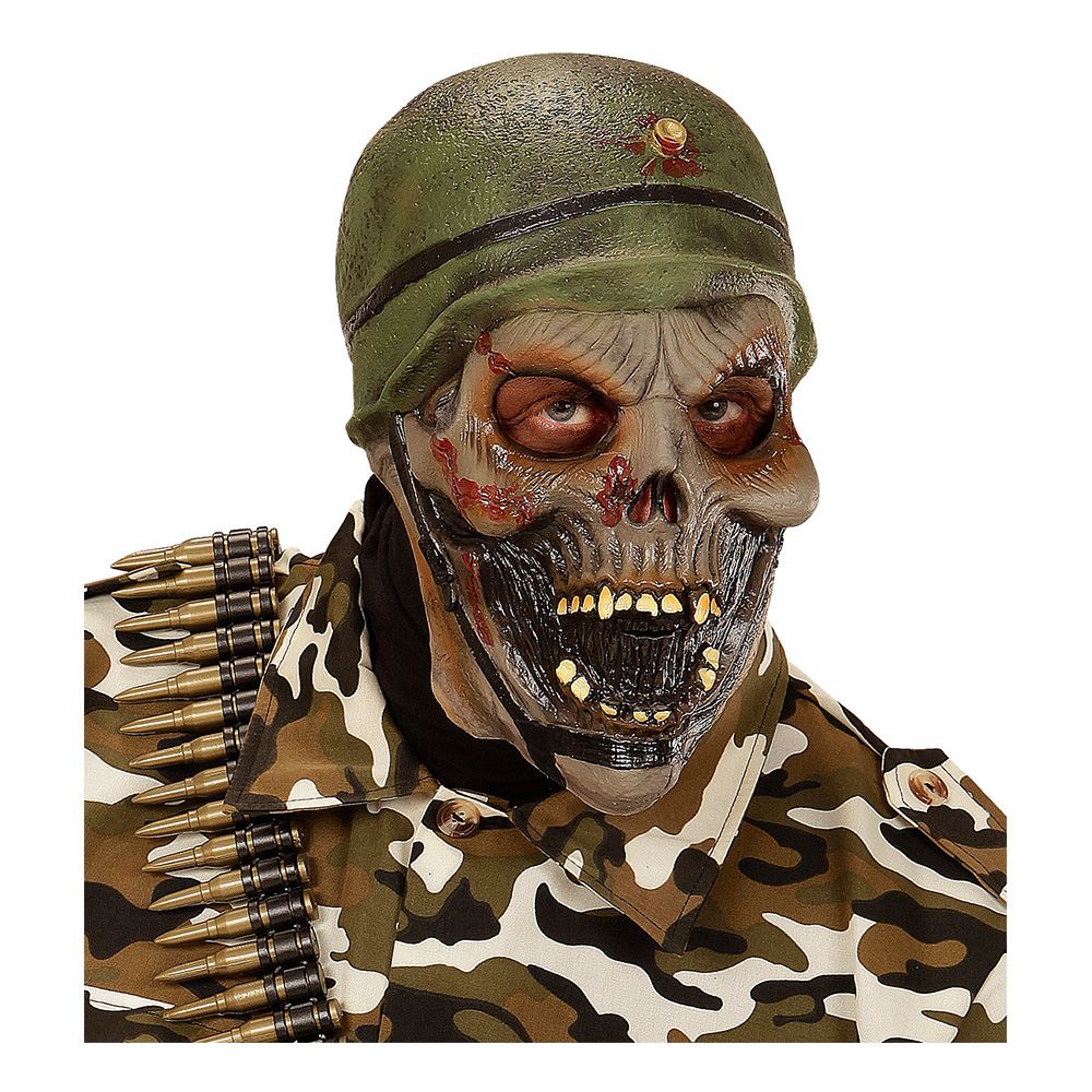 Zombie Soldat Maske