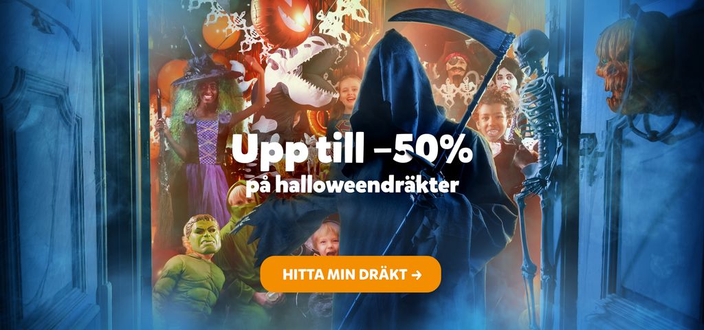 REA Halloweenkläder & halloweendräkter 2026