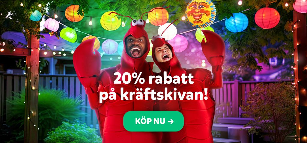 Kräftskiva 2026 20% kampanj