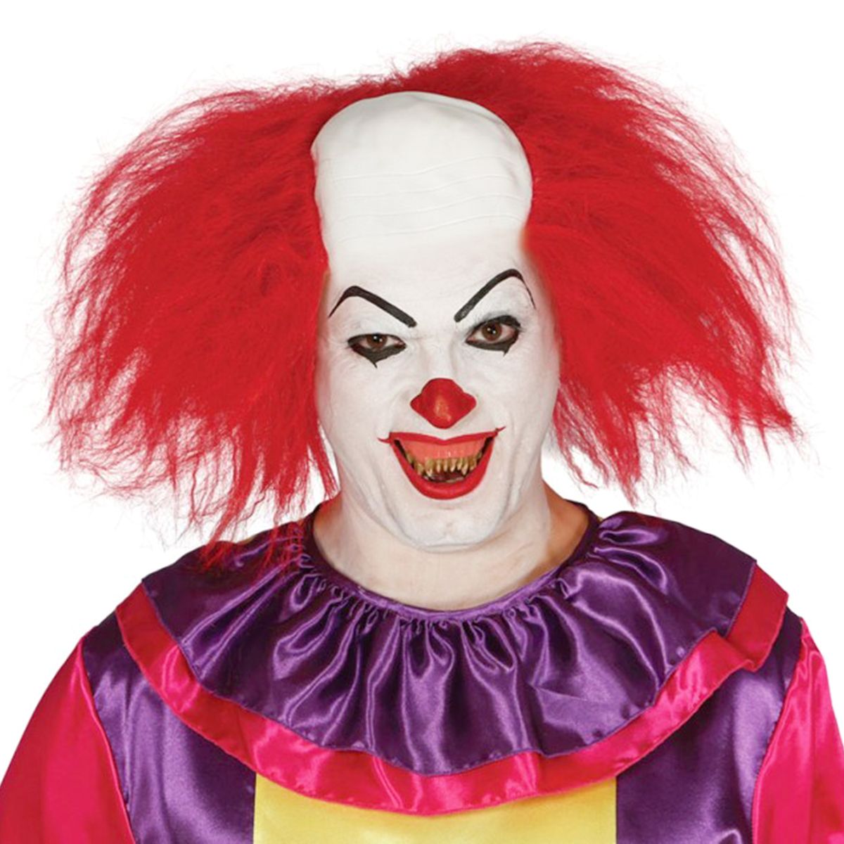 Clownflint med Rött hår - One size