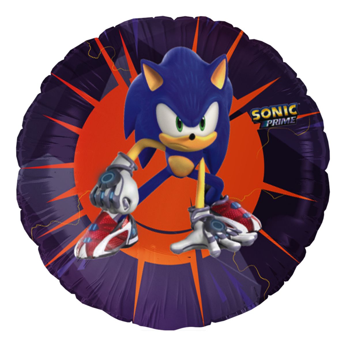 Folieballong Rund Sonic Prime™